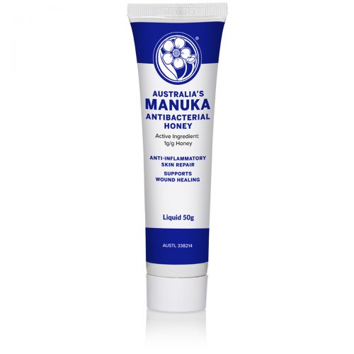 Australias Manuka Antibacterial Honey Skin Repair 50g