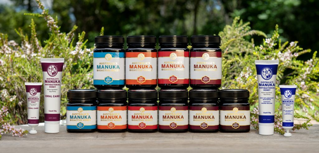 Australia's Manuka Honey Range