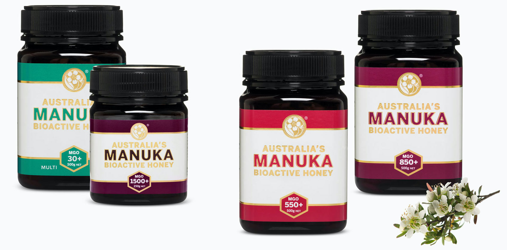 Australias Manuka Honey 1500 MGO 550 MGO 30 MGO