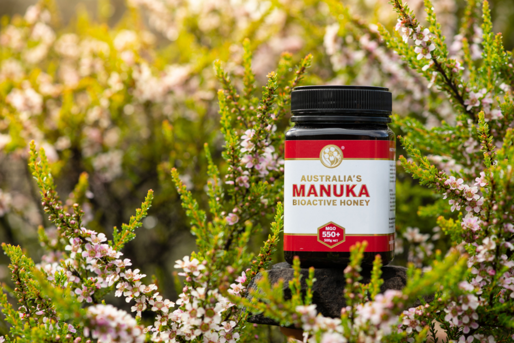 MGO of manuka honey