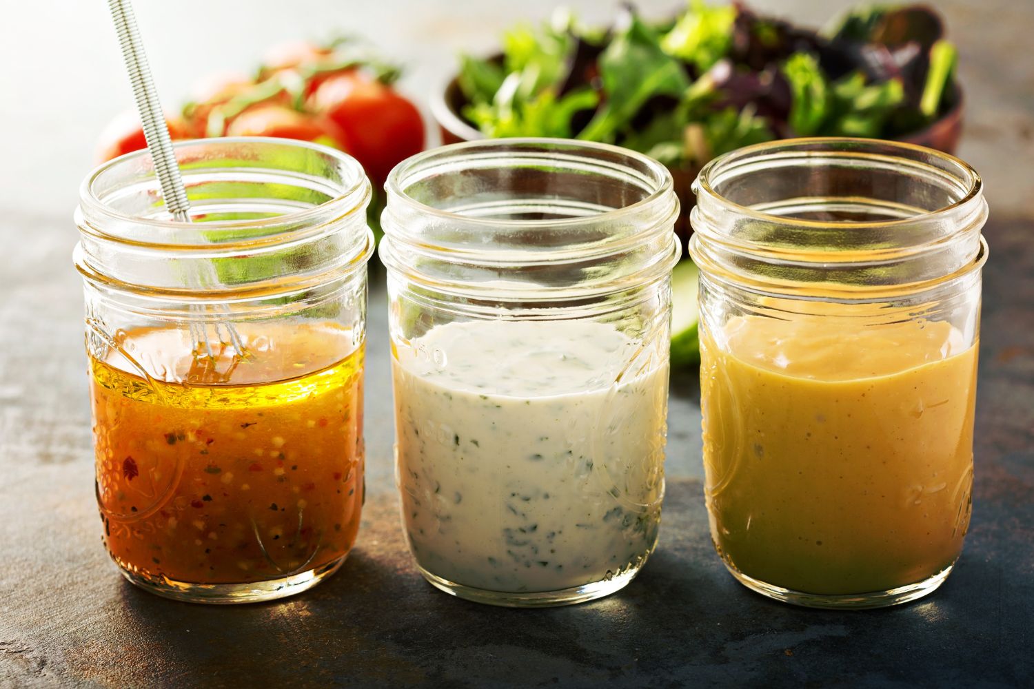 Manuka salad dressings
