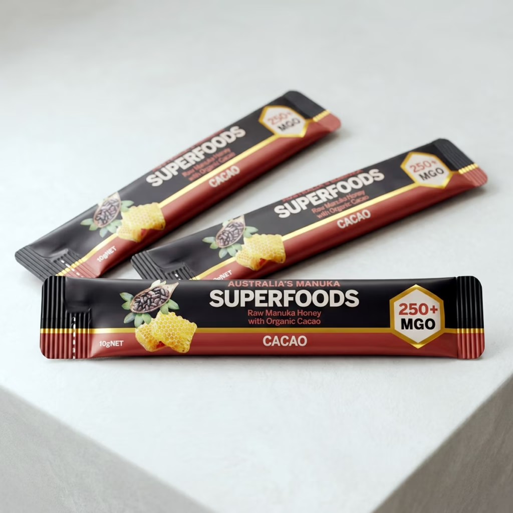 Australias Manuka 10g Sachet CACAO 1024x1024