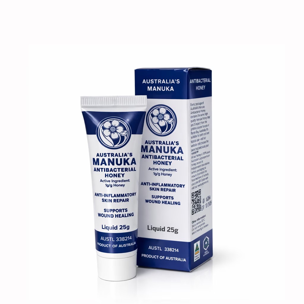 Australias Manuka Skin Repair 25g tube and box
