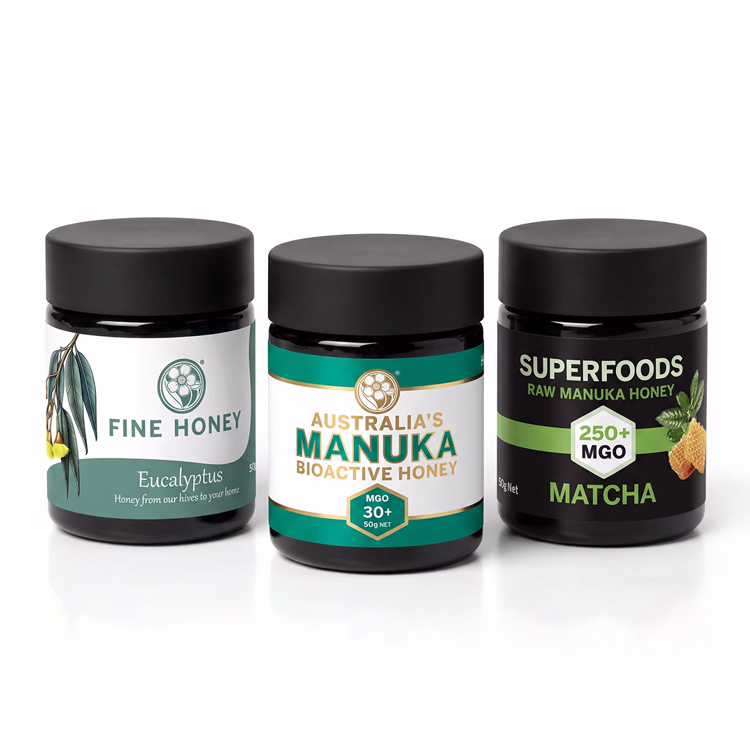 australias manuka eucalyptus 30 matcha gift box jars